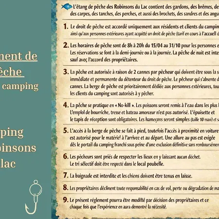 6 Au Bord Du Lac, Peche Sans Permis Gratuite *